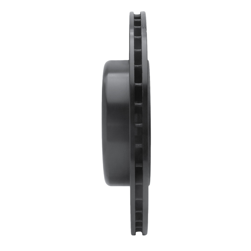 BMW 535I GT Brake Rotor (1) - Rear Left - R1 Concepts - Drilled & Slotted - Black - `10-`19